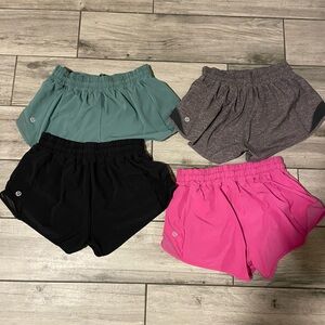 lululemon athletica Women's Shorts - Black, Pink, Gray, Green